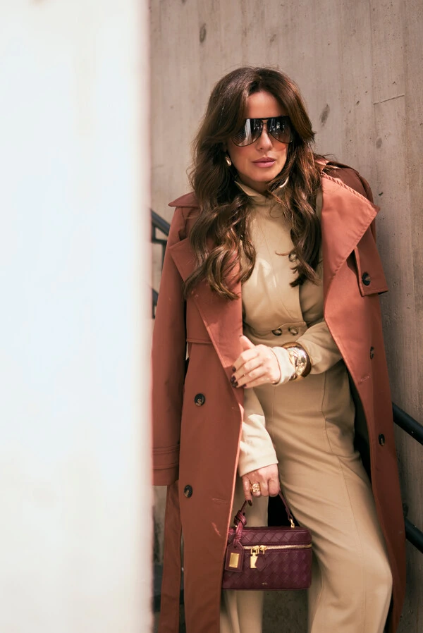 Trench coat Leonie Marrom