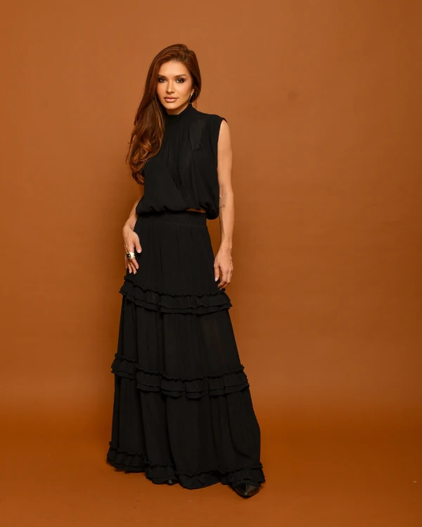 Blusa Lorena Preta