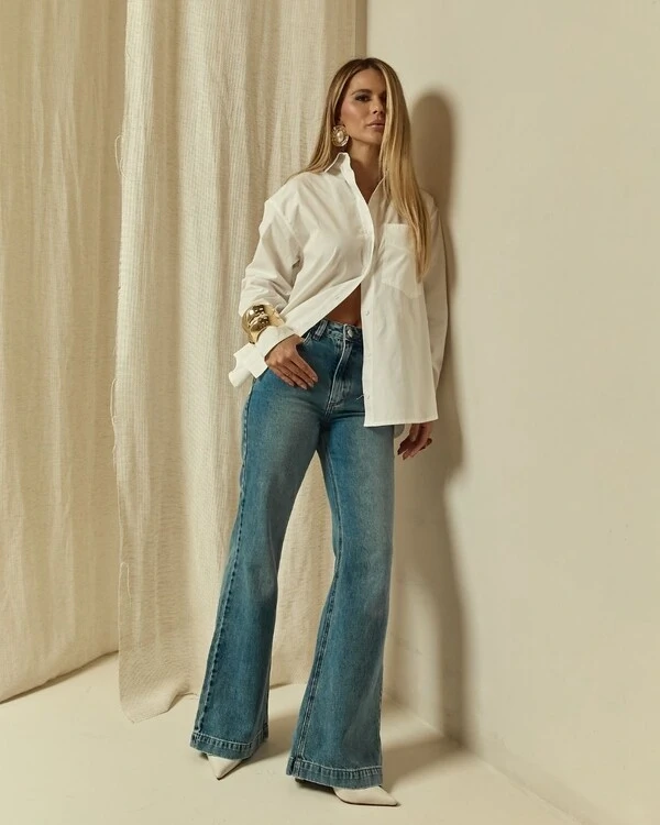 Camisa Marjorie Branca