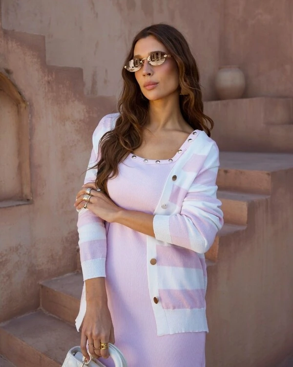 Cardigan Luna Rosa