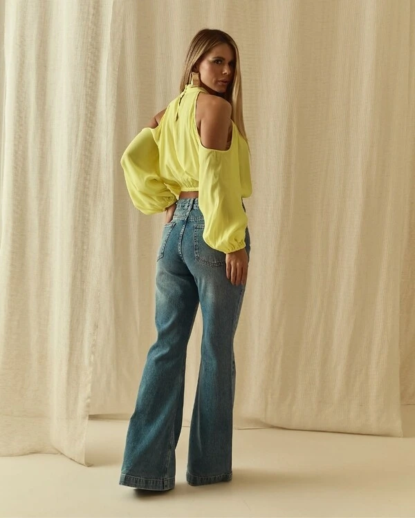 Blusa Amanda Manteiga