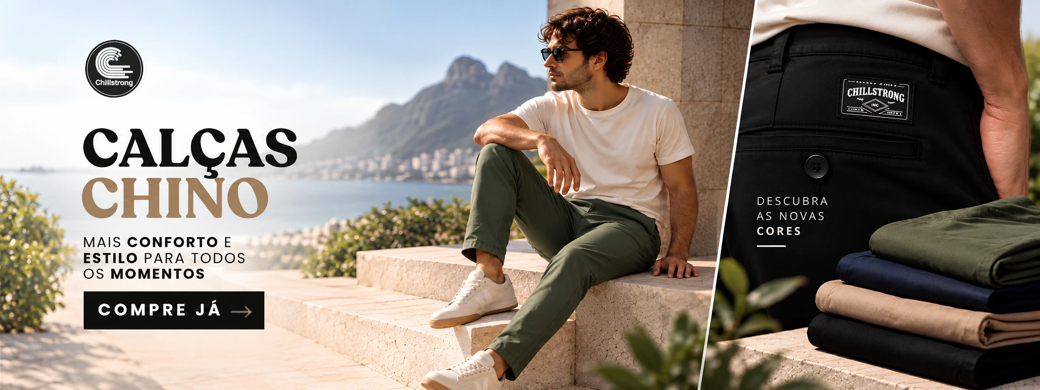 Calça Chino