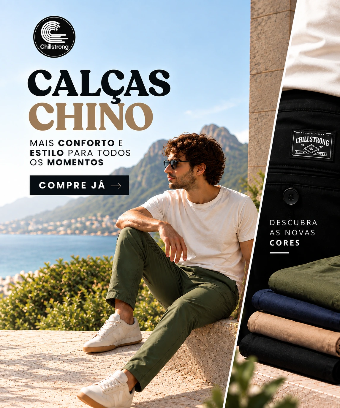 Calça Chino Mobile