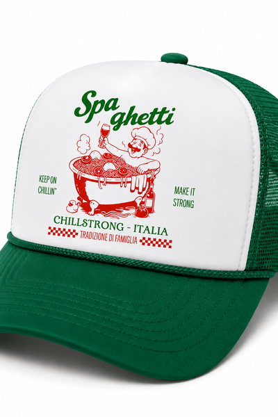 Foto Boné Trucker Spaghetti - Itália