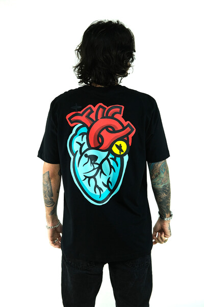 FotoT-shirt Surfer Heart Marcello Serpa
