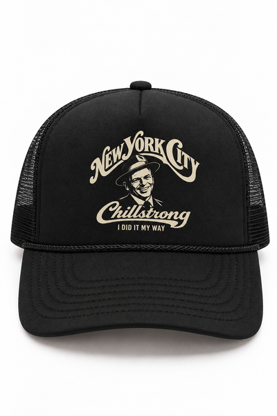 Foto Boné Trucker Chillstrong Frank Sinatra New York