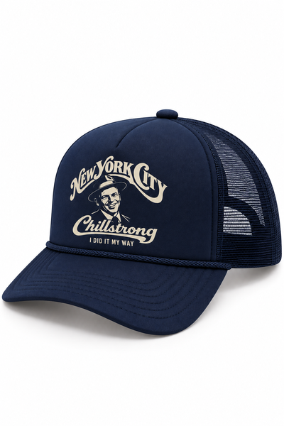 Foto Boné Trucker Chillstrong Frank Sinatra New York