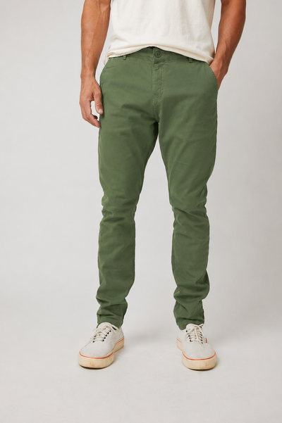 Foto Calça Chino Oliva