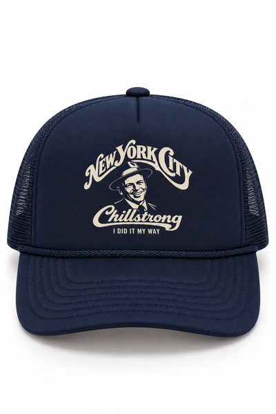 Foto Boné Trucker Chillstrong Frank Sinatra New York
