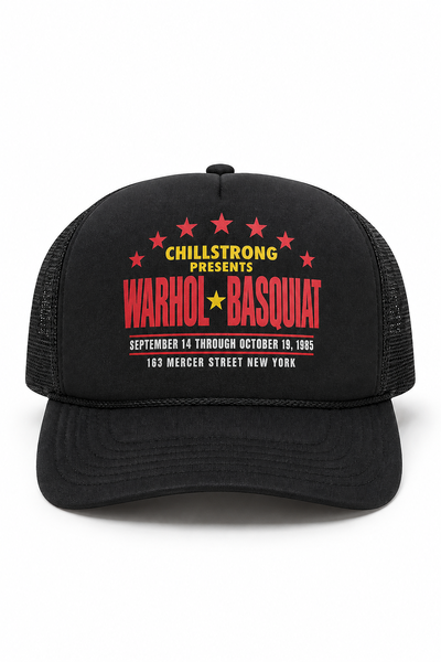 Foto Boné Trucker Chillstrong Warhol & Basquiat – New York Vintage