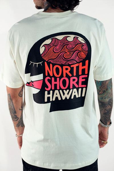 FotoT-shirt North Shore Mind Hawaii by Marcello Serpa