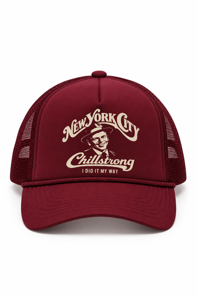 Foto Boné Trucker Chillstrong Frank Sinatra New York