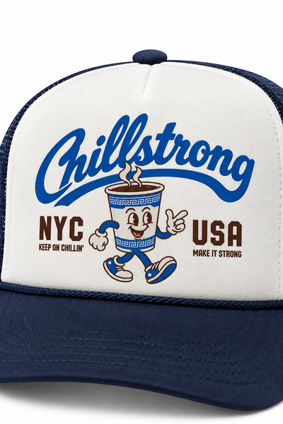 Foto Boné Trucker Chillstrong Coffee Club New York