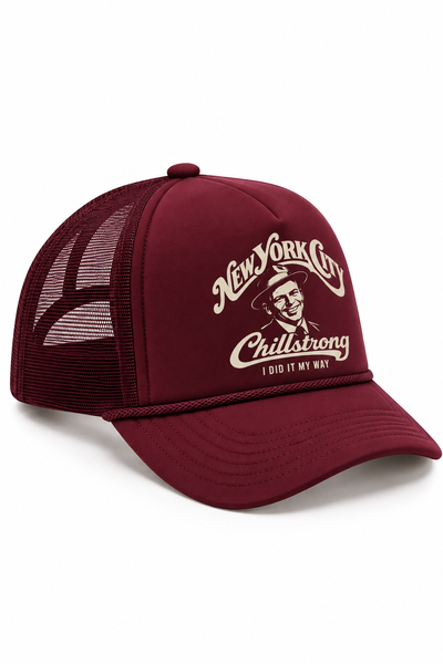 Foto Boné Trucker Chillstrong Frank Sinatra New York
