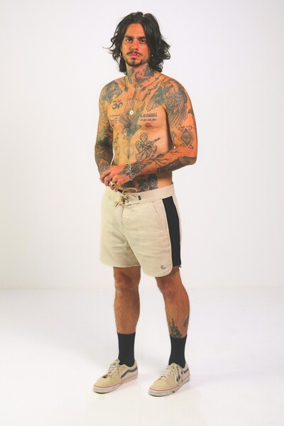 Foto Bermuda Linho Retrô Chillstrong