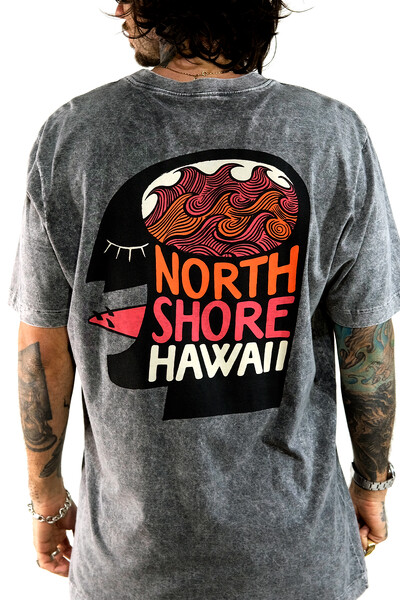 FotoT-shirt North Shore Mind Hawaii by Marcello Serpa