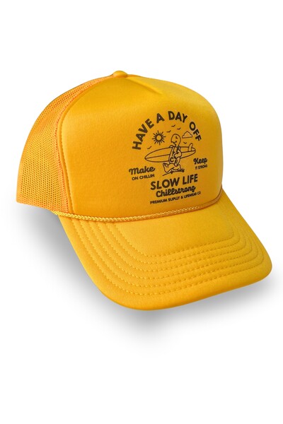 FotoBoné Trucker Have a Day Off Green