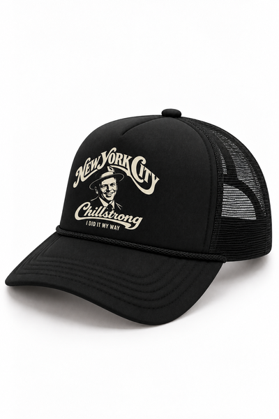 Foto Boné Trucker Chillstrong Frank Sinatra New York