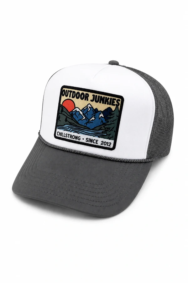 Boné Trucker Outdoor Junkies