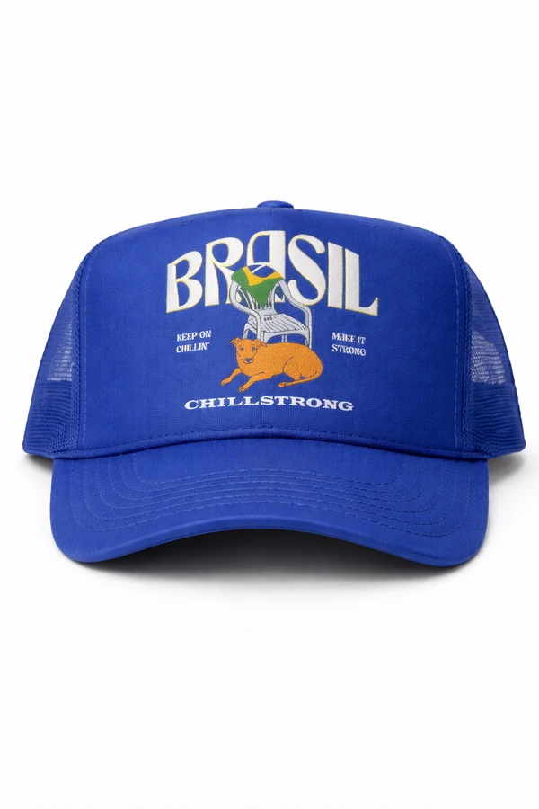 Boné Trucker Brasil & Chill