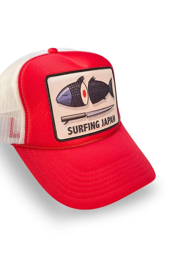 Boné Trucker Surfing Japan by Marcello Serpa