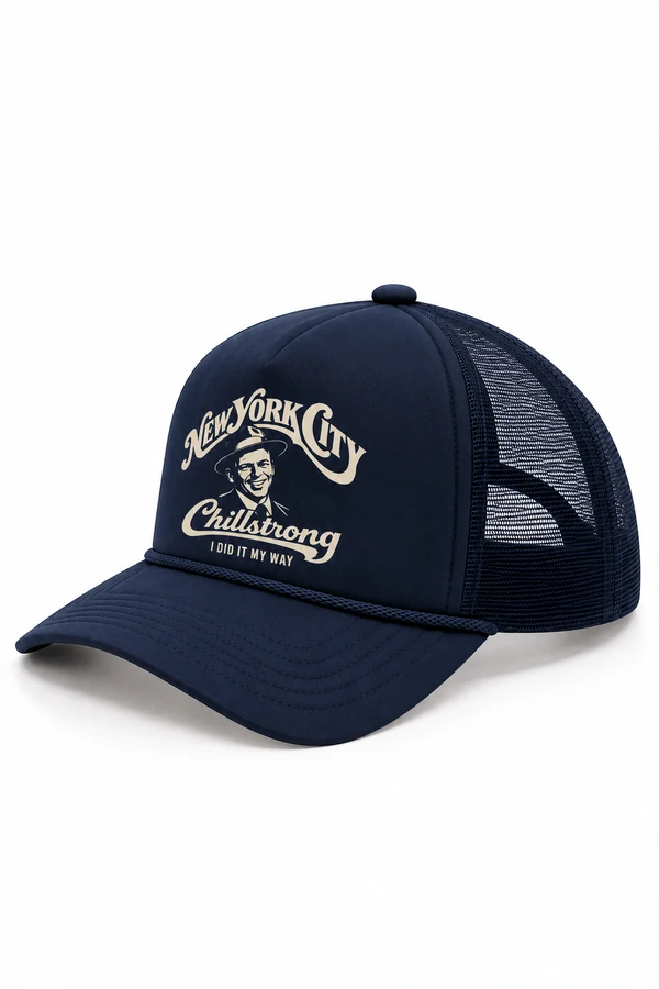 Boné Trucker Chillstrong Frank Sinatra NYC