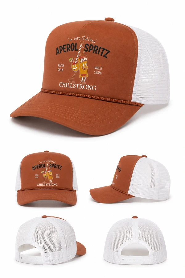 Boné Trucker Aperol Spritz - Itália
