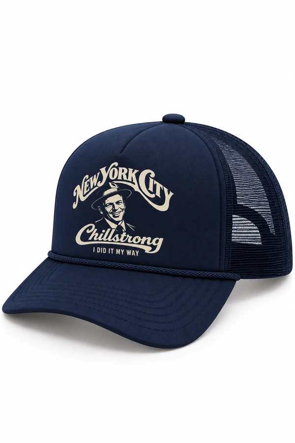 Boné Trucker Chillstrong Frank Sinatra NYC