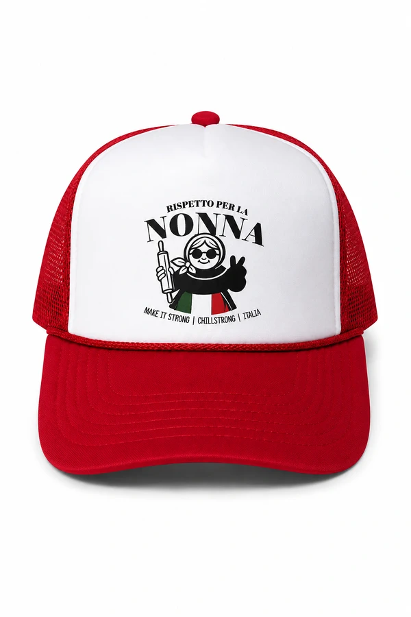Boné Trucker Nonna - Itália