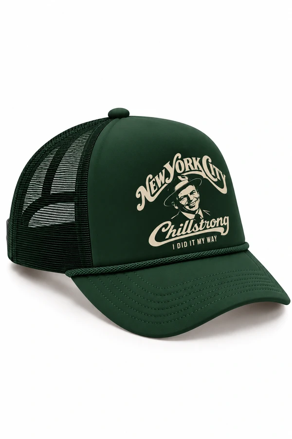 Boné Trucker Chillstrong Frank Sinatra NYC