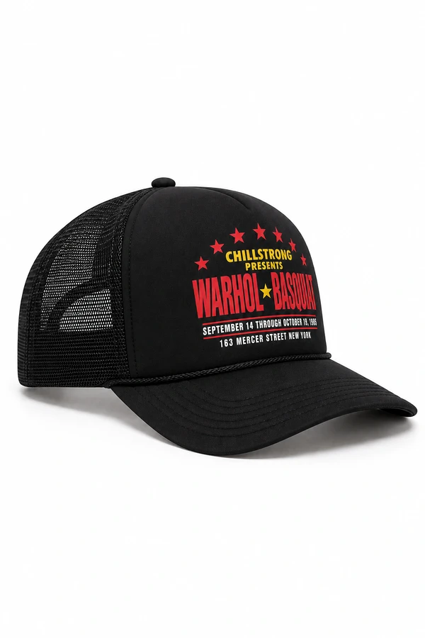 Boné Trucker Chillstrong Warhol & Basquiat – NYC Vintage