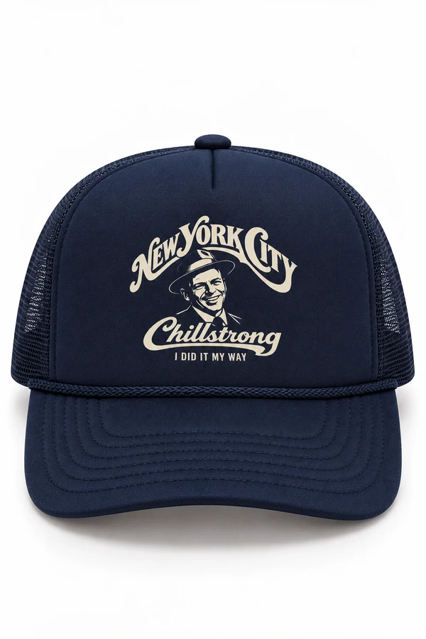 Boné Trucker Chillstrong Frank Sinatra NYC