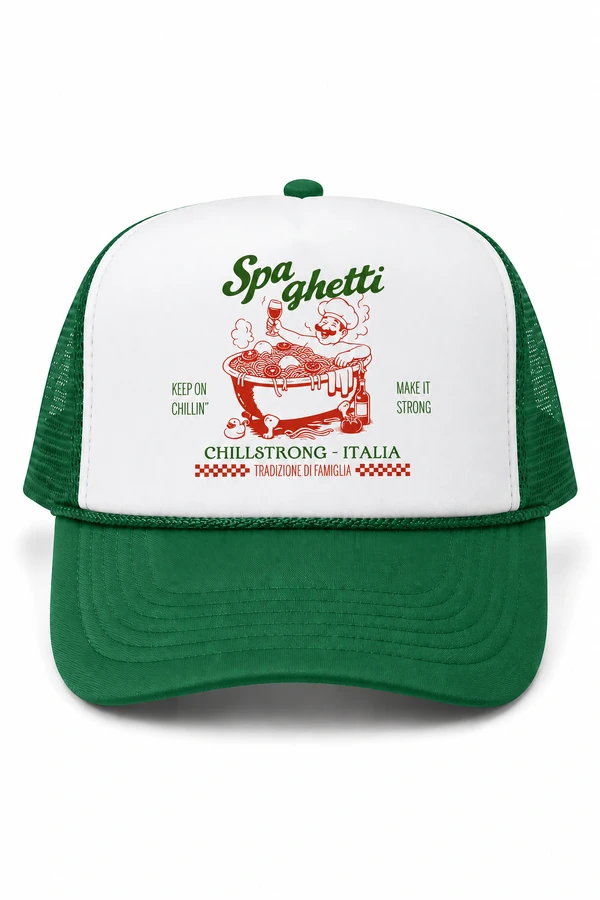 Boné Trucker Spaghetti - Itália