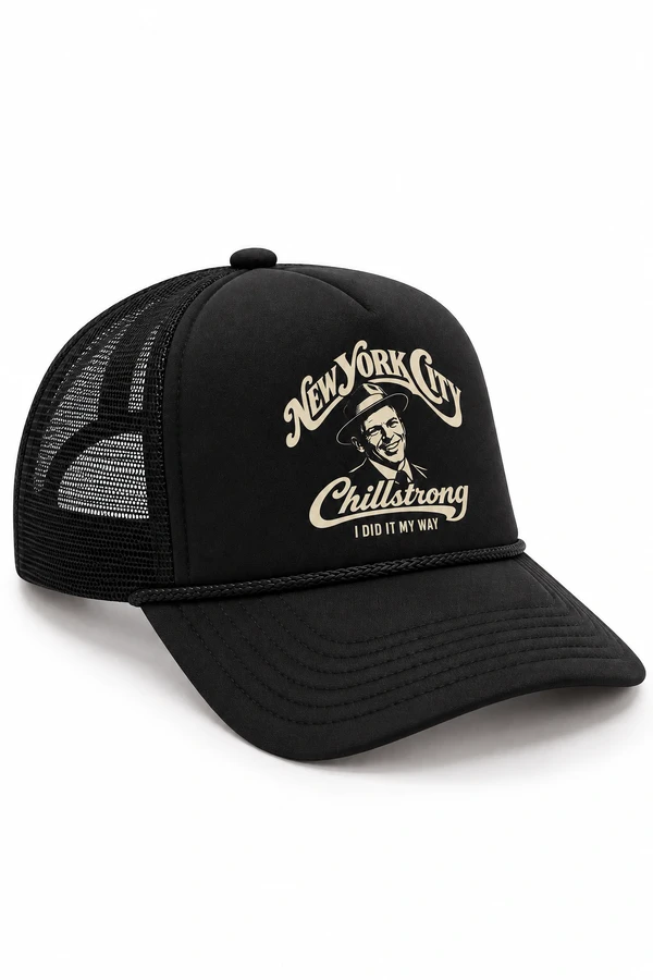 Boné Trucker Chillstrong Frank Sinatra NYC