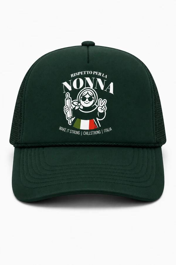 Boné Trucker Nonna - Itália