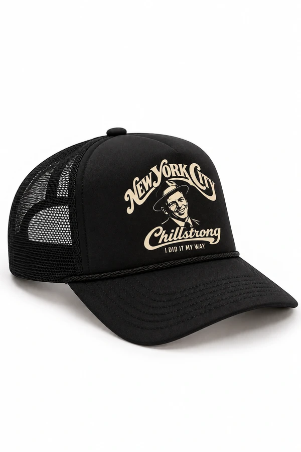 Boné Trucker Chillstrong Frank Sinatra NYC