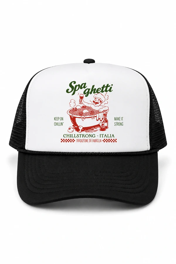 Boné Trucker Spaghetti - Itália