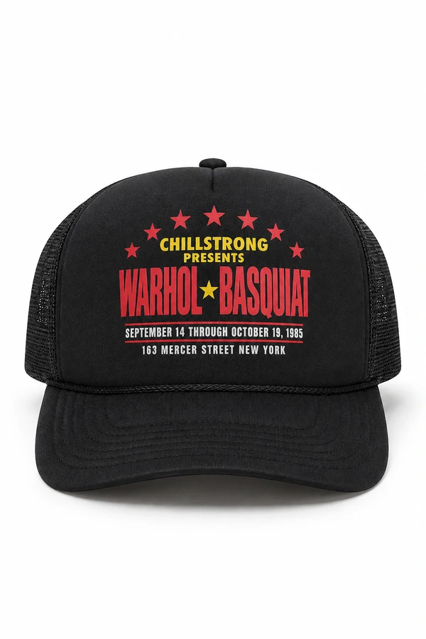 Boné Trucker Chillstrong Warhol & Basquiat – NYC Vintage
