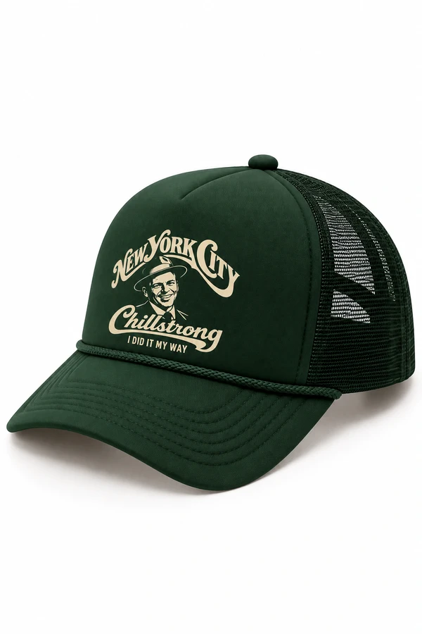 Boné Trucker Chillstrong Frank Sinatra NYC