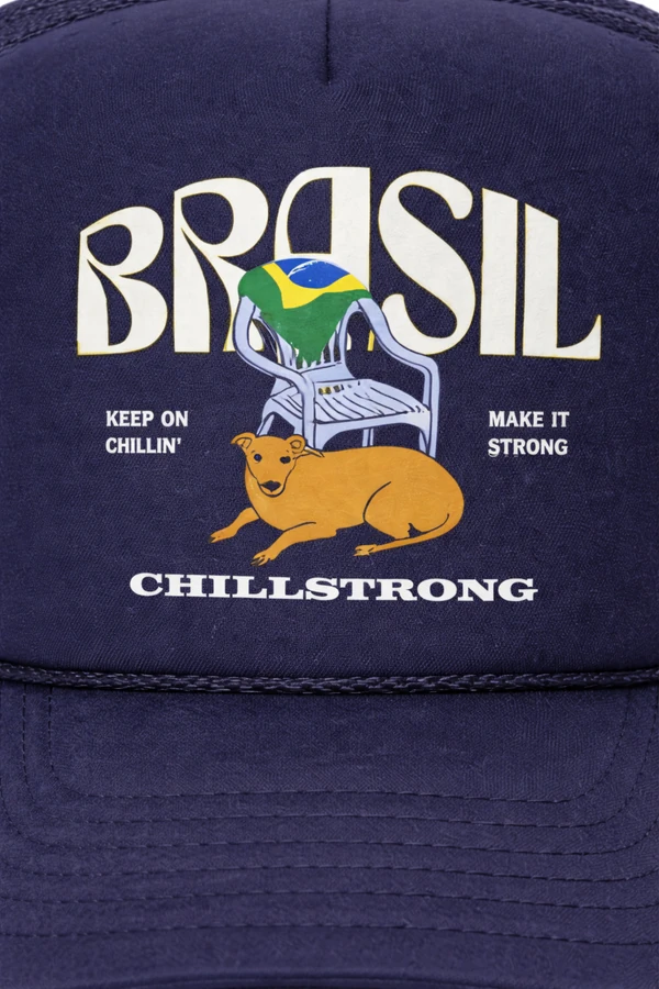 Boné Trucker Brasil & Chill