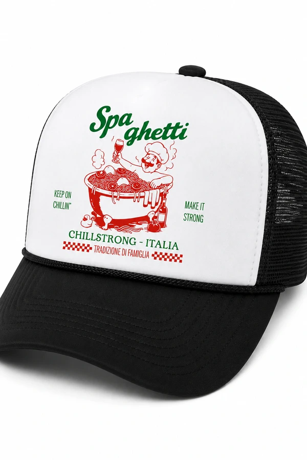 Boné Trucker Spaghetti - Itália