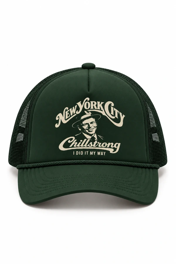 Boné Trucker Chillstrong Frank Sinatra NYC