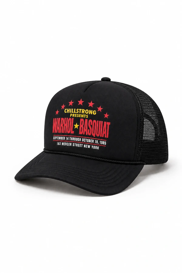 Boné Trucker Chillstrong Warhol & Basquiat – NYC Vintage