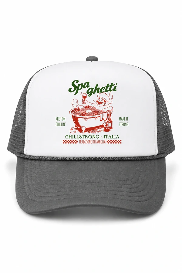 Boné Trucker Spaghetti - Itália