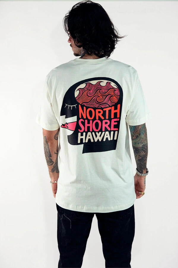 T-shirt North Shore Mind Hawaii by Marcello Serpa