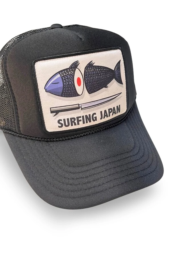 Boné Trucker Surfing Japan by Marcello Serpa