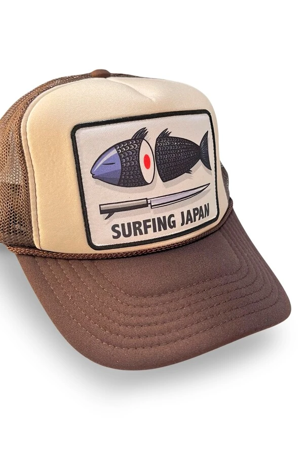 Boné Trucker Surfing Japan by Marcello Serpa
