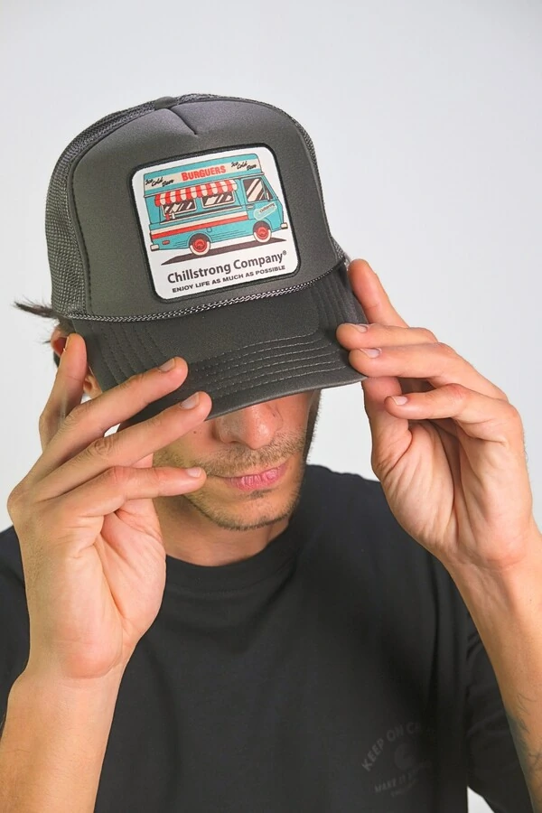 Boné Trucker Food Truck Burguers