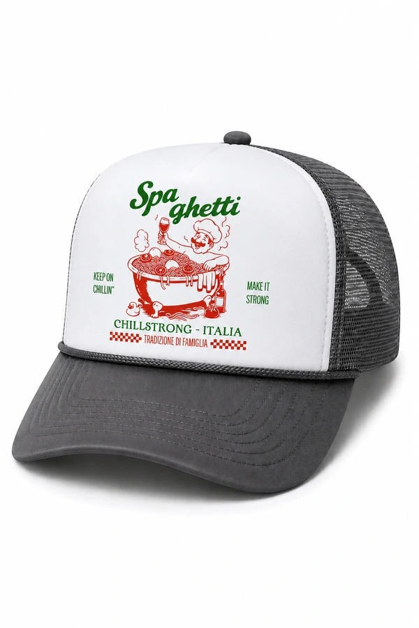 Boné Trucker Spaghetti - Itália