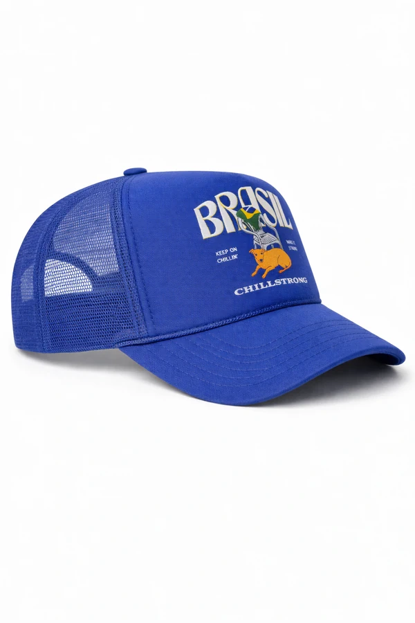 Boné Trucker Brasil & Chill